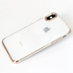 MobilPouzdra.cz Gelové zlaté pouzdro FRAME V2 na APPLE iPhone 7 / iPhone 8 / iPhone SE (2020)