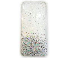 MobilPouzdra.cz Gelové třpytivé červené GLITTER STARS pouzdro na APPLE iPhone 12 Mini