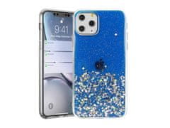 MobilPouzdra.cz Gelové třpytivé modré GLITTER STARS pouzdro na SAMSUNG A405 Galaxy A40