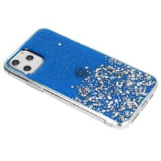 MobilPouzdra.cz Gelové třpytivé modré GLITTER STARS pouzdro na XIAOMI Mi 10T Lite