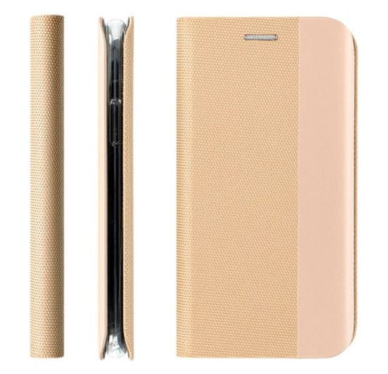 MobilPouzdra.cz Peněženkové zlaté SENSITIVE BOOK pouzdro na SAMSUNG Galaxy A22 5G (A226)