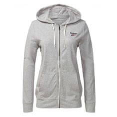 Reebok Dámská mikina , Identity Jersey Full Zip | GI6589 | šedá | XS