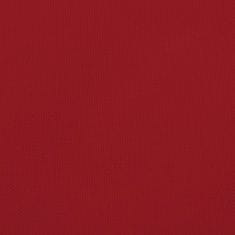 Greatstore Stínící plachta oxfordská látka trojúhelníková 5x5x5 m červená