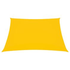 Greatstore Stínící plachta oxfordská látka čtvercová 3 x 3 m žlutá