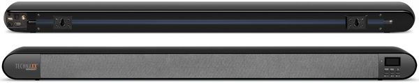 moderní soundbar technaxx tx-139 bluetooth aux in fm dab plus tuner usb port hdmi optický výstup krásně vyladěný zvuk