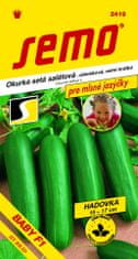 Semo Okurka salátová do skleníku - Baby F1 kr 10s - série Pro mlsné jazýčky