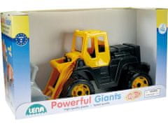 LENA Nakladač žlutočerný Giga Trucks plast 62cm