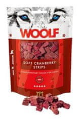 Woolf pochoutka soft cranberry strips 100g