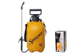 eoshop Postřikovač SPRAYER tlakový ramenní kovový nástavec 36cm 5l