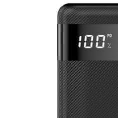 DUDAO K9Pro Power Bank 20000mAh 2x USB / USB-C / micro USB 2A, černý