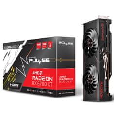 Sapphire PULSE AMD Radeon RX 6700 XT grafična kartica, 12 GB GDDR6 (11306-02-20G)