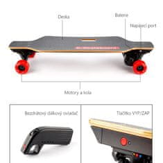 Kolonožka Elektrický longboard Eljet Single Drive - rozbaleno