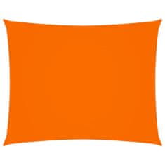 Greatstore Stínící plachta oxfordská látka obdélníková 2 x 2,5 m oranžová