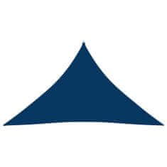 Greatstore Stínící plachta oxfordská látka trojúhelníková 4x4x5,8 m modrá