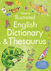 Usborne Illustrated English Dictionary a Thesaurus