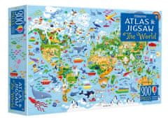 Usborne The world jigsaw and atlas