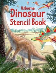 Usborne Dinosaur stencil book