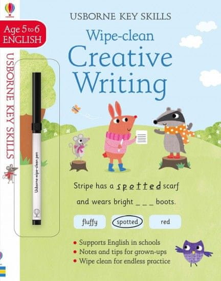 Usborne Wipe-Clean Creative Writing 5-6