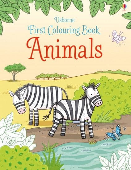 Usborne First colouring books: Animals