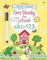 Usborne Wipe-Clean Get Ready for School ABC and 123