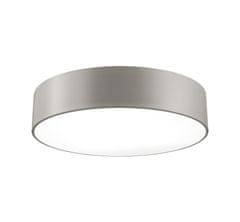 Nova Luce Nova Luce Moderní přisazené stropní svítidlo Finezza v několika variantách - 3 x 10 W, pr. 500 mm, šedá NV 550404