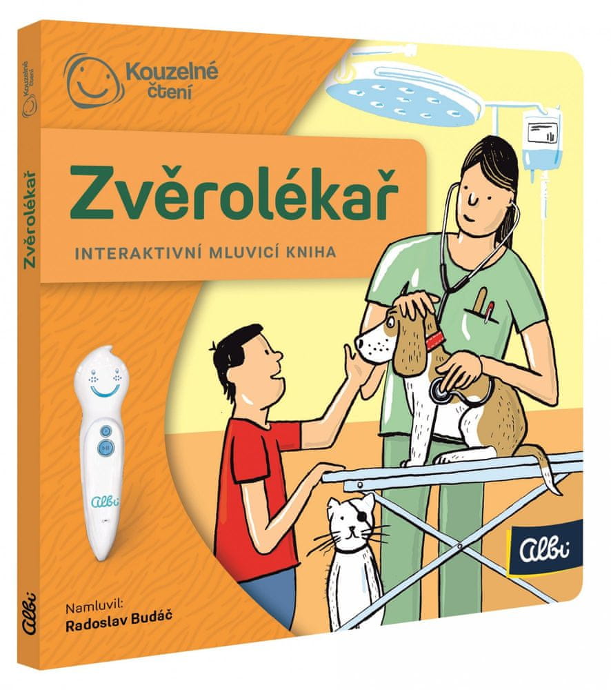 Albi KOUZELNÉ ČTENÍ Minikniha - Zvěrolékař