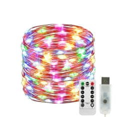 X-Site LED světelný řetěz TXD-001 5m USB barevný