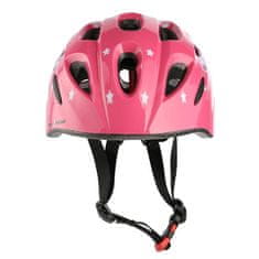 Nils Extreme helma MTW01 s blikačkou růžová velikost S