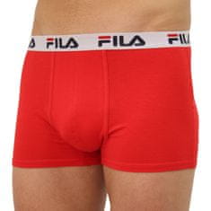 FILA 2PACK pánské boxerky červené (FU5016/2-118) - velikost M