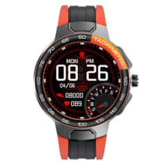 NEOGO SmartFit X5, chytré hodinky, černé/oranžové
