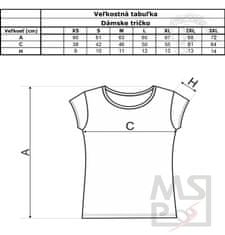 MSP Dámské Triko s moto motivem 135