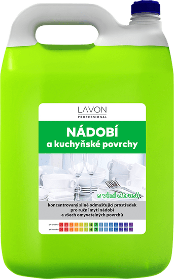 LAVON profesional nádobí a kuchyňské povrchy 5 l