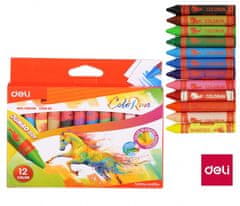 Deli stationery Voskovky DELI 12 barev JUMBO ColoRun EC20900