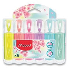 Maped Zvýrazňovač Fluo Peps Classic Pastel souprava 6 ks