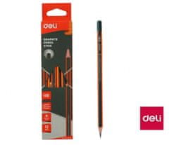 Deli stationery Tužka č.2 trojhranná DELI E37016 Výprodej 1ks