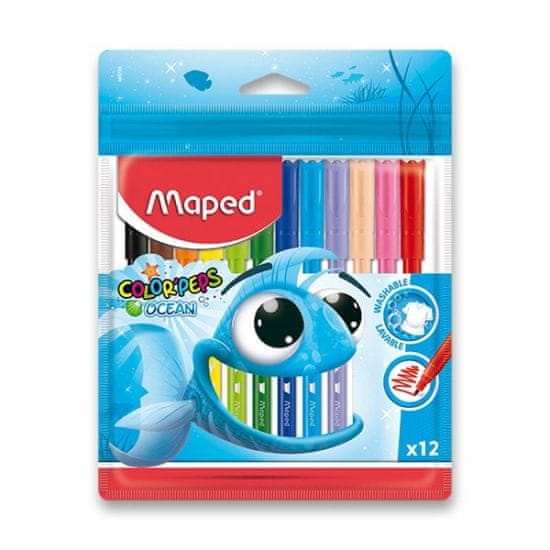 Maped Pastelky Color Peps Ocean 12 barev