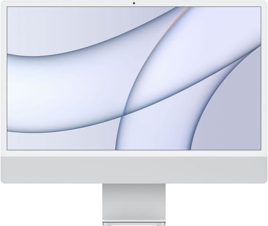 Apple iMac 24" 4,5K Retina M1 (MGPD3SL/A) stříbrná, SK layout