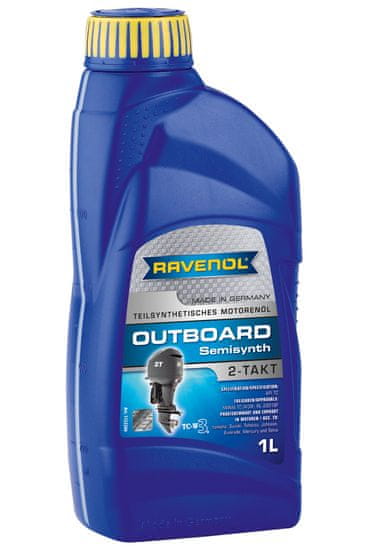 Ravenol Outboardoel 2T Teilsynth. 1L