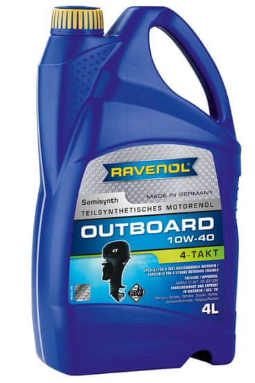 Ravenol Outboardoel 4T SAE 10W-40 4L