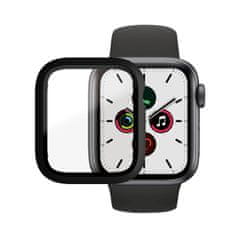 PanzerGlass Full Protection pro Apple Watch 4/5/6/SE 44mm (černý rámeček) 3641