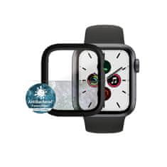 PanzerGlass Full Protection pro Apple Watch 4/5/6/SE 44mm (černý rámeček) 3641