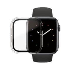 PanzerGlass Full Protection pro Apple Watch 4/5/6/SE 44mm (čirý rámeček) 3643