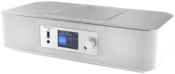 moderní mikrosystém soundmaster ICD2020WE bluetooth wlan připojení k internetu upnp sdílení médií undok app ovládání tft displej aux in usb port cd mechanika multiroom funkce přímý streaming ze spotify výkon 30 w silný zvuk