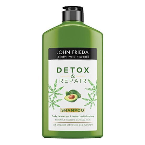 John Frieda Detoxikační šampon pro poškozené vlasy Detox & Repair (Shampoo) 250 ml