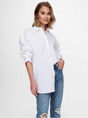 Jacqueline de Yong Dámská košile JDYMIO Loose Fit 15233486 White (Velikost 36)