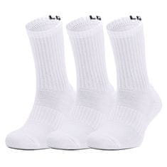 Under Armour UA Core Crew 3PK-WHT, UA Core Crew 3PK-WHT | 1358345-100 | LG