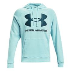 Under Armour UA Rival Fleece Big Logo HD-BLU, UA Rival Fleece Big Logo HD-BLU | 1357093-441 | LG