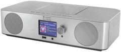 Soundmaster ICD2070SI, internetové rádio, DAB+/FM, stříbrná