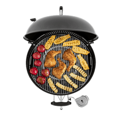 Weber 14701004 Master Touch GBS E-5750 gril na dřevěné uhlí 57 cm, Black