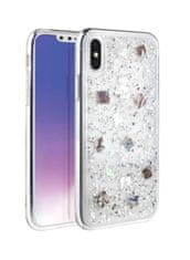 UNIQ Uniq Hybrid iPhone XS/X Lumence Clear - Periwinkle